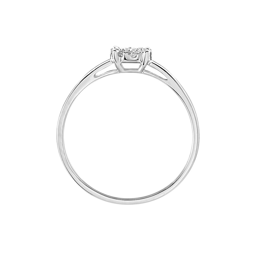 Bague Adeline Or Blanc Diamant - Bagues avec pierre Femme | Histoire d’Or