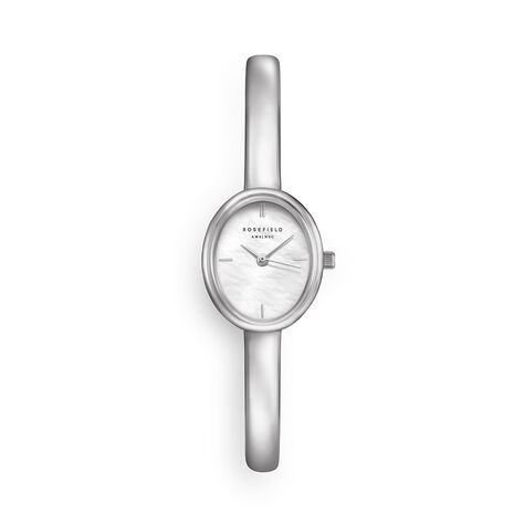 Montre Rosefield Studio Bangle Nacre Blanche - Montres Femme | Histoire d&rsquo;Or