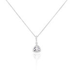 Collier Amantine Argent Blanc Oxyde De Zirconium - Colliers fantaisie Femme | Histoire d&rsquo;Or