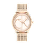 Montre Calvin Klein Iconic Mesh Rose - Montres Femme | Histoire d&rsquo;Or