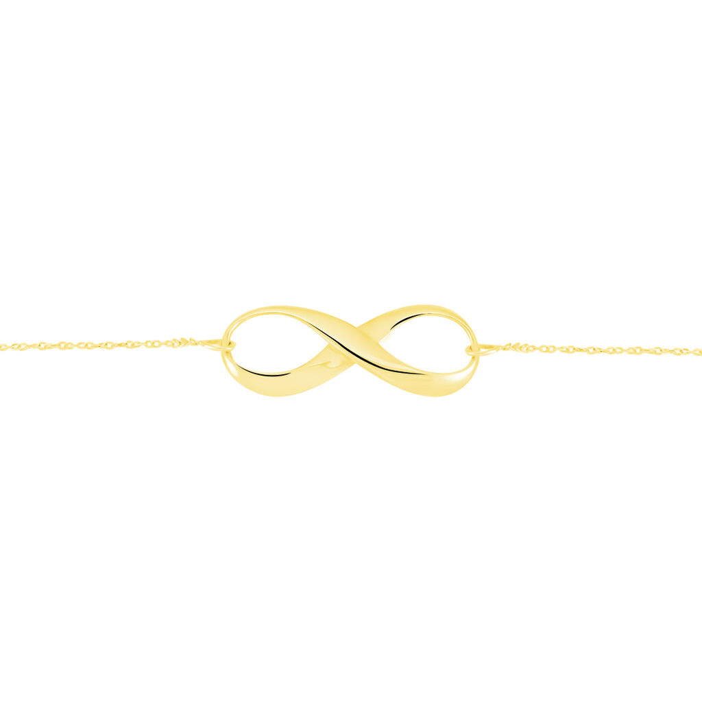 Bracelet Infini Huit Or Jaune - Bracelets Femme | Histoire d’Or