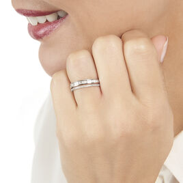 Bague Constance Or Blanc Diamant - Bagues avec pierre Femme | Histoire d’Or