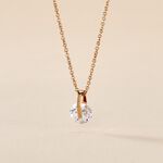 Collier Nelina Plaqu&eacute; Or Jaune Oxyde De Zirconium - Colliers fantaisie Femme | Histoire d&rsquo;Or