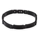 Bracelet Jourdan Homme Rio Acier Noir - Bracelets Homme | Histoire d&rsquo;Or