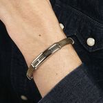 Bracelet Jourdan Kos Acier Blanc - Bracelets Homme | Histoire d&rsquo;Or