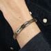 Bracelet Jourdan Kos Acier Blanc - Bracelets Homme | Histoire d’Or