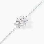 Bracelet Marquis Or Blanc Oxyde De Zirconium - Bracelets Femme | Histoire d&rsquo;Or