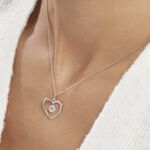 Collier Argent Blanc Armo Oxydes De Zirconium - Colliers fantaisie Femme | Histoire d&rsquo;Or