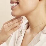 Collier Imman Plaque Or Oxyde - Colliers fantaisie Femme | Histoire d&rsquo;Or