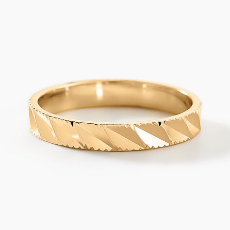 Alliance Facetee Or Jaune -  Unisex | Histoire d’Or