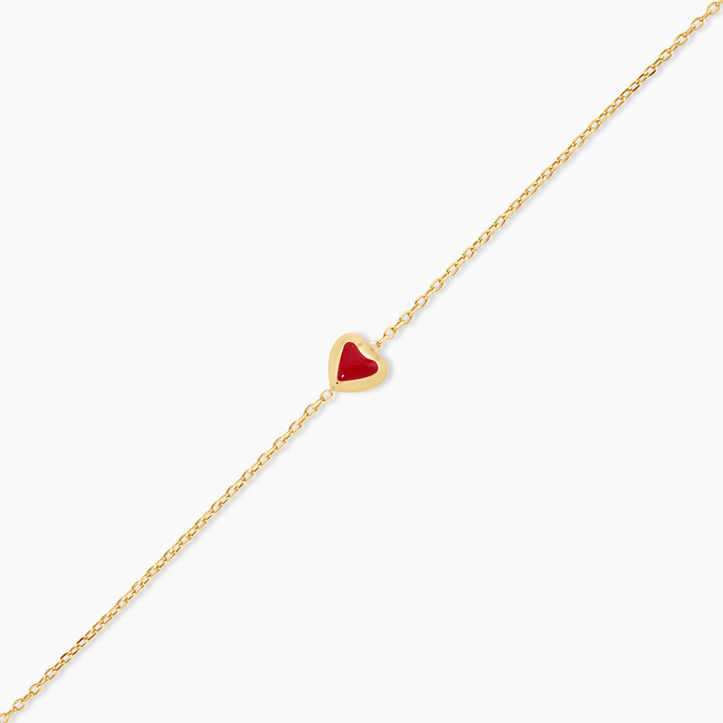Bracelet Coralie Argent Dor&eacute; A L'Or 750/1000 - Bijoux sans pierre Enfant | Histoire d&rsquo;Or