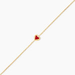 Bracelet Coralie Argent Dor&eacute; A L'Or 750/1000 - Bijoux sans pierre Enfant | Histoire d&rsquo;Or
