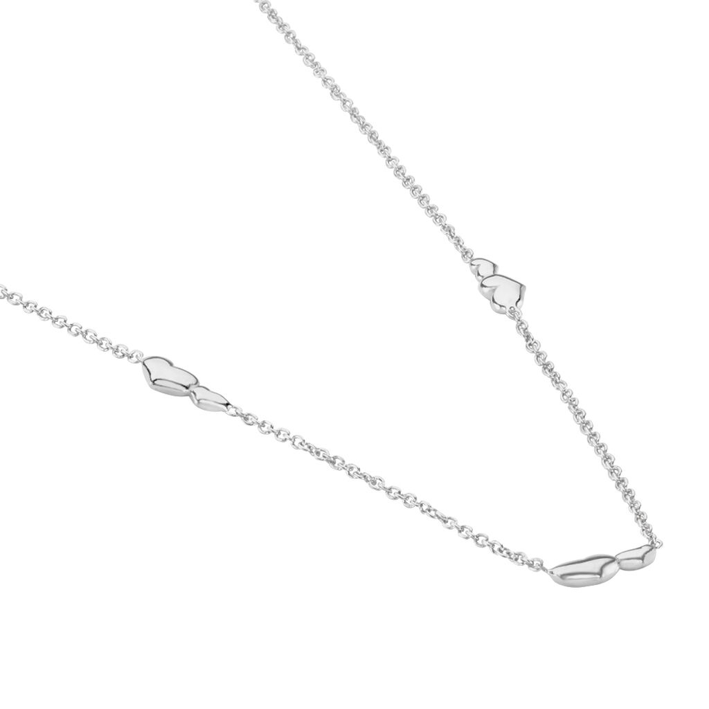 Collier Astria Argent Blanc - Colliers fantaisie Femme | Histoire d&rsquo;Or