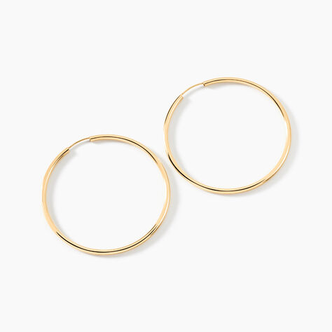 Créoles Valencina Or Jaune - Boucles d'oreilles créoles Femme | Histoire d’Or