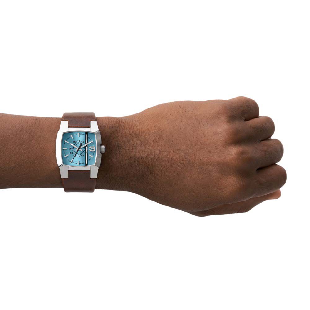 Montre diesel bracelet deals cuir marron
