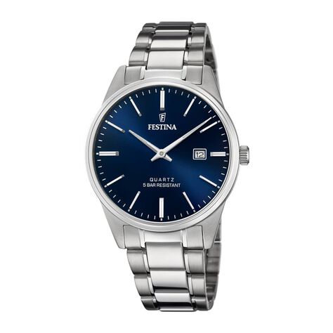 Montre Classique Bleu - Montres Homme | Histoire d’Or