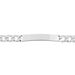 Bracelet Identité Vivian Argent Blanc - Gourmettes Homme | Histoire d’Or