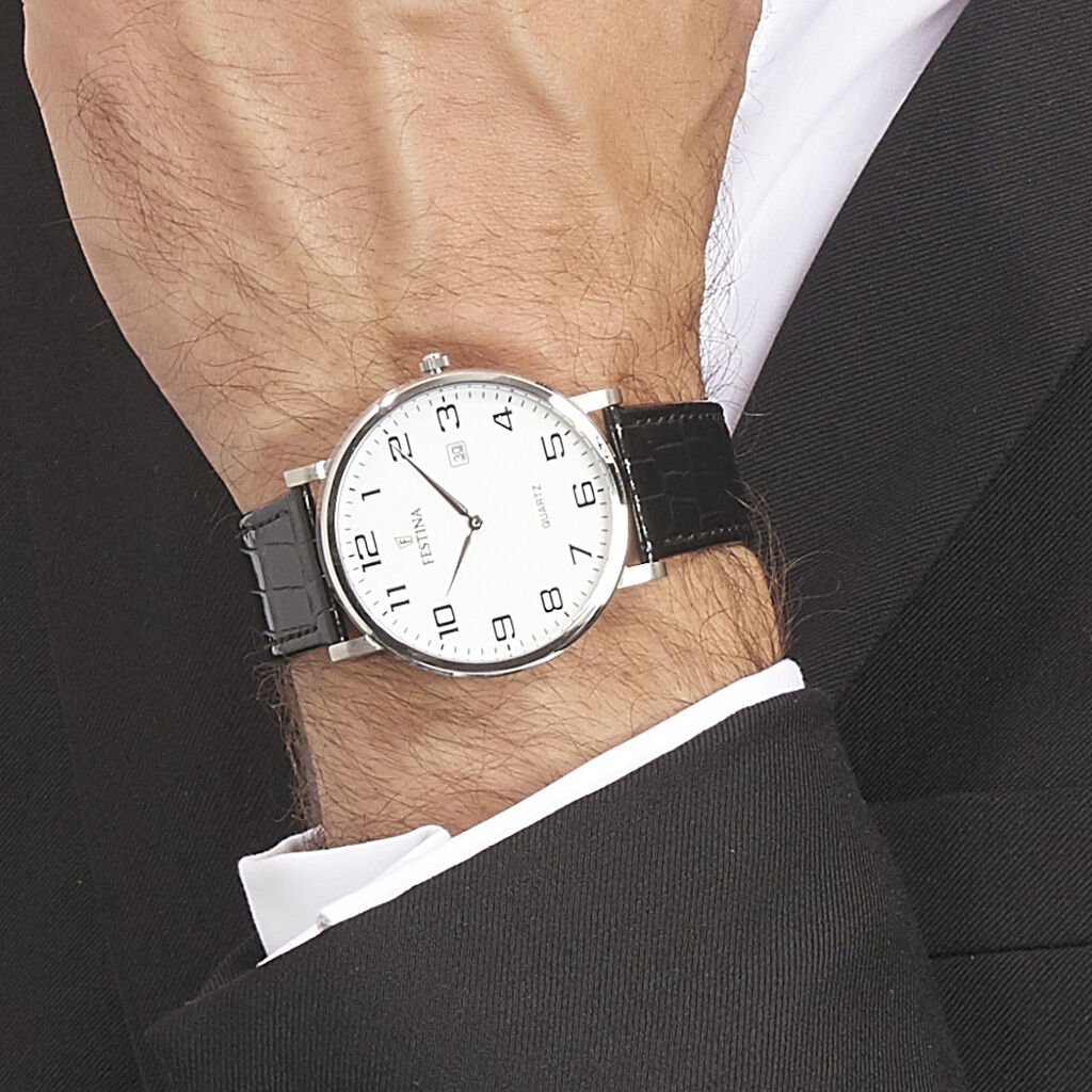 Montre Festina Classics Blanc - Montres Homme | Histoire d’Or