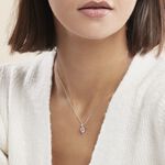 Collier Argent Blanc Atieno Oxyde De Zirconium - Colliers fantaisie Femme | Histoire d&rsquo;Or