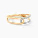 Bague Infinite Love Or Jaune Diamant - Bagues avec pierre Femme | Histoire d’Or