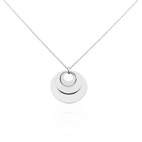 Collier Abyae Argent Blanc - Colliers fantaisie Femme | Histoire d&rsquo;Or