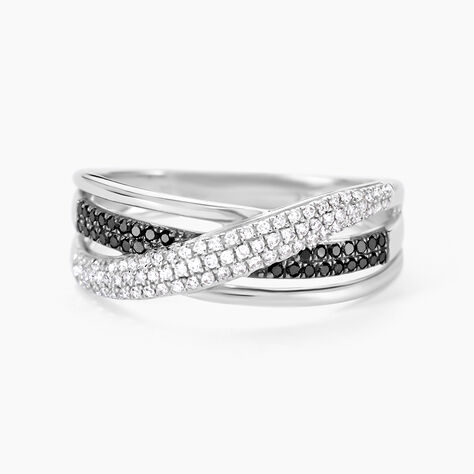 Bague Aina Or Blanc Diamant - Bagues avec pierre Femme | Histoire d’Or