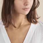 Collier Or Jaune Aphrodite Et Diamant - Colliers Femme | Histoire d&rsquo;Or