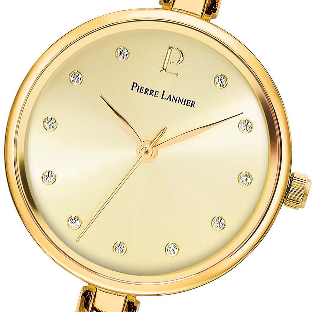 Montre Pierre Lannier Leia Dor&eacute; - Montres Femme | Histoire d&rsquo;Or