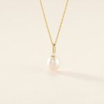 Pendentif Yoela Or Jaune Perle De Culture - Pendentifs Femme | Histoire d&rsquo;Or