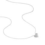 Collier Origami Argent Blanc Oxyde De Zirconium - Colliers fantaisie Femme | Histoire d&rsquo;Or