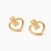 Boucles D'Oreilles Puces Hesiod Or Jaune - Clous d'oreilles Femme | Histoire d&rsquo;Or