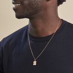 Pendentif Ange Parchemin Or Jaune - Pendentifs Bapt&ecirc;me Famille | Histoire d&rsquo;Or