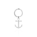 Porte Clefs Pamelia Acier Blanc - F&ecirc;te des p&egrave;res Homme | Histoire d&rsquo;Or