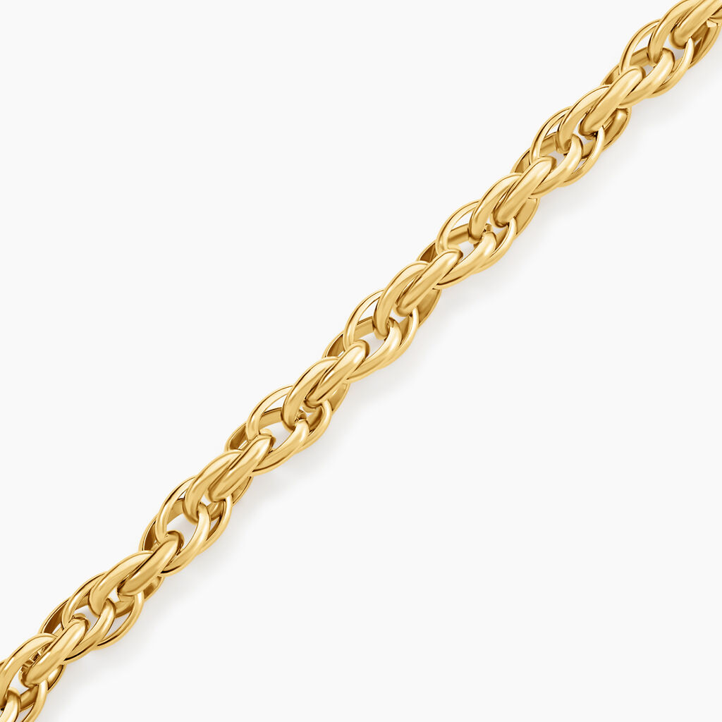 Bracelet Chaine Epaisse Acier Dore Dusty - Bracelets Femme | Histoire d’Or