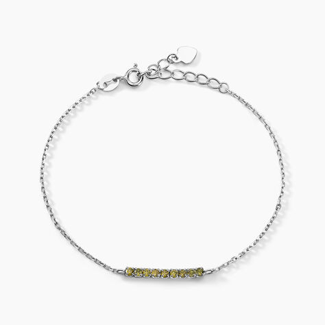 Bracelet Rio Tennis Argent Blanc Oxyde De Zirconium - Bracelets Femme | Histoire d’Or