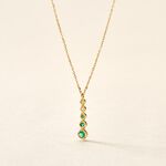 Collier Josephine Or Jaune Emeraude - Colliers Femme | Histoire d&rsquo;Or