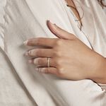 Alliance Hermana Ruban Plat Or Bicolore - Alliances Unisex | Histoire d&rsquo;Or