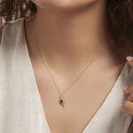 Collier Celestine Or Jaune Saphir Et Diamant - Colliers Femme | Histoire d&rsquo;Or