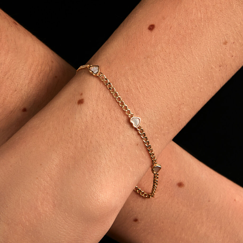 Bracelet Sweetheart Or Jaune Nacre - Bracelets Femme | Histoire d&rsquo;Or