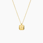 Collier Doria Acier Jaune Cristal - Colliers fantaisie Femme | Histoire d&rsquo;Or