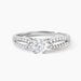 Bague Solitaire Stockholma Platine Blanc Diamant - Bagues solitaires Femme | Histoire d’Or