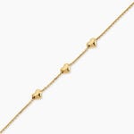 Bracelet Polly Argent Dor&eacute; A L'Or 750/1000 - F&ecirc;te des m&egrave;res Femme | Histoire d&rsquo;Or