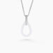 Collier Peer Argent Blanc Oxyde De Zirconium - Colliers fantaisie Femme | Histoire d’Or