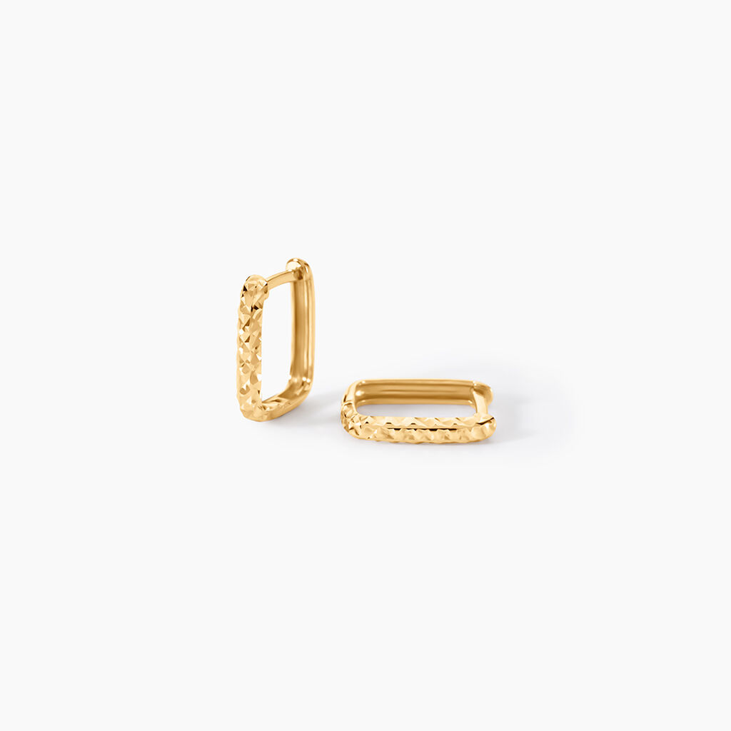 Cr&eacute;oles Gaius Or Jaune - Boucles d'oreilles cr&eacute;oles Femme | Histoire d&rsquo;Or