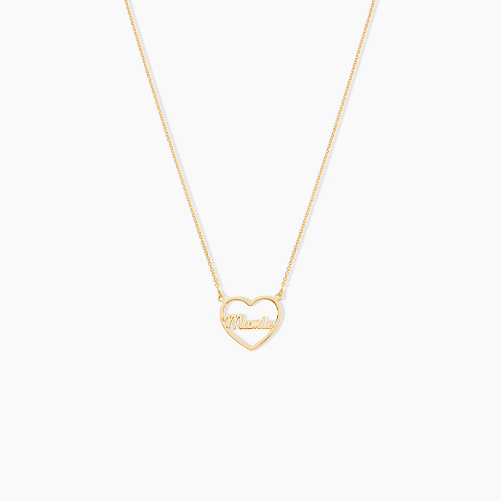 Collier Nannie Or Jaune - Colliers Femme | Histoire d&rsquo;Or