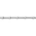 Bracelet Xara Acier Blanc - Bracelets chaîne Femme | Histoire d’Or