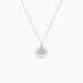 Collier Valerie Argent Blanc Oxyde De Zirconium - Colliers fantaisie Femme | Histoire d&rsquo;Or