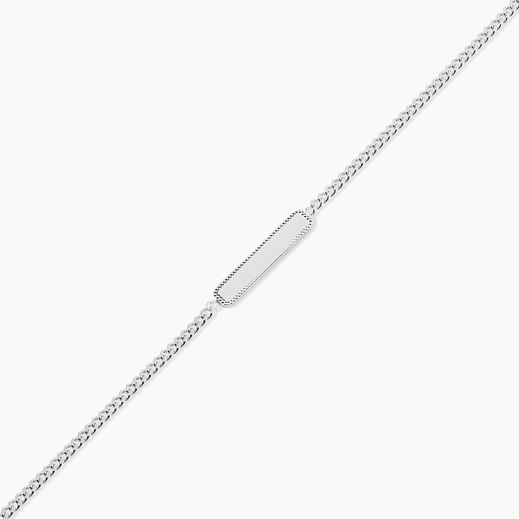 Bracelet Jordana Argent Blanc - Bracelets Femme | Histoire d&rsquo;Or
