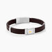 Bracelet Jourdan Cuir Marron - Bracelets Homme | Histoire d’Or