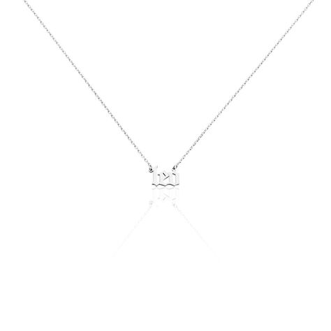 Collier Argent Blanc Astro - Colliers Zodiaque Femme | Histoire d’Or